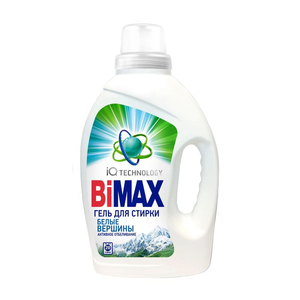 Гель для стирки BiMax Белые вершины 1300 грамм - купить с доставкой по ...