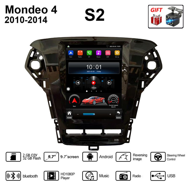 Штатная магнитола 2 дин Андроид Форд Мондео/Ford Mondeo 4 mk4 2010-2013 ...