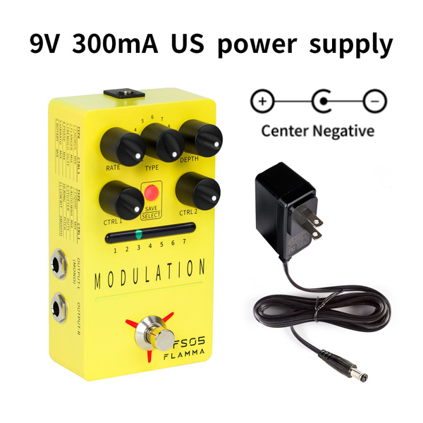 FLAMMA FS05 модуляция стерео цифровая гитарная педаль эффектов с 11 ...