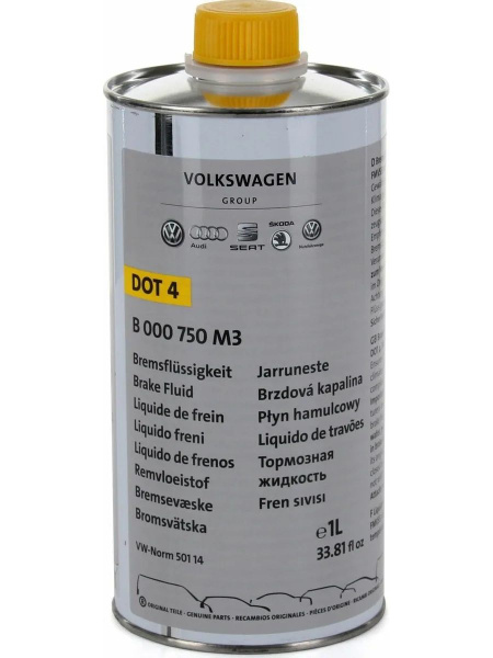 Жидкость тормозная VAG (VW/Audi/Skoda/Seat) B 000 750 M3 - купить по ...