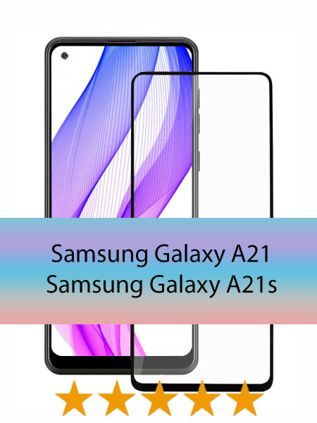 Защитное стекло для Samsung Galaxy A21 / Samsung Galaxy A21S (Самсунг ...