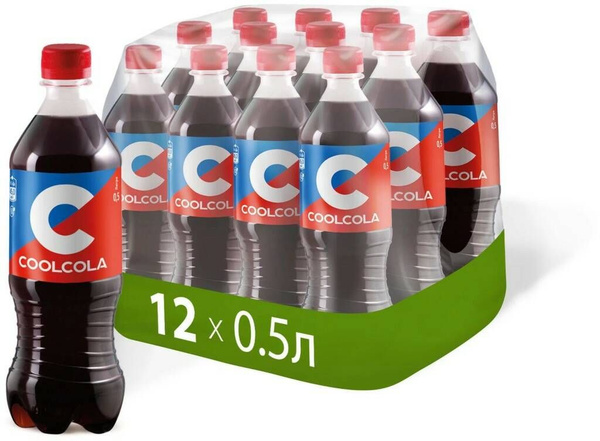 Газированный напиток Cool Cola (Кул Кола) 0,5л х 12шт - купить с ...