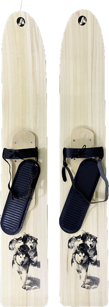 Лыжи охотничьи Кировский завод «МАЯК», Дерево, 160 см купить по низкой ...