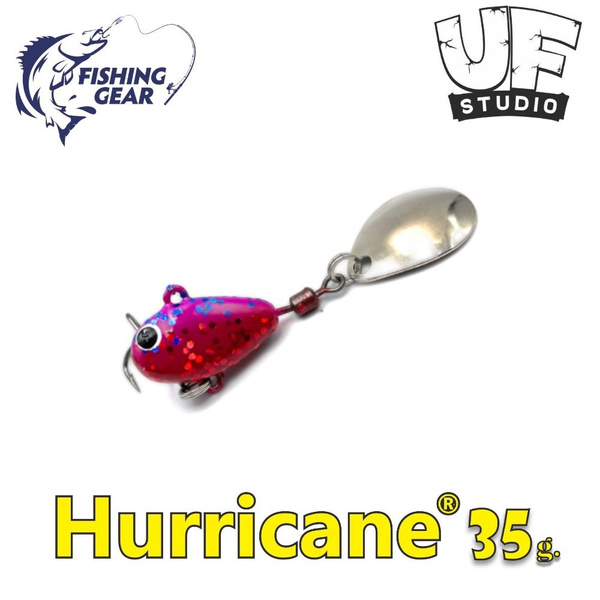 Тейл-спиннер Блесна UF-STUDIO Тейл-спиннер HURRICANE UF STUDIO 10 гр ...