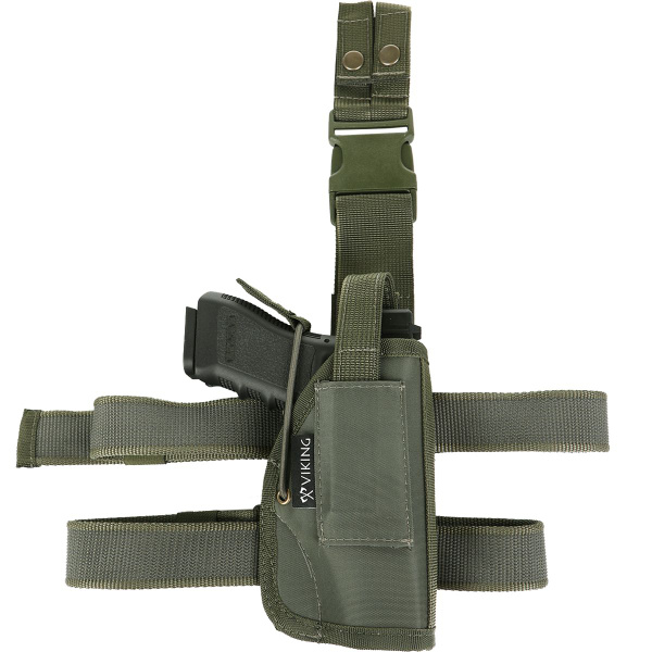 Кобура набедренная под ПЯ и Глок (Viking Gear), олива - купить с ...