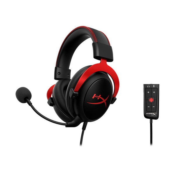 Игровые наушники HyperX Cloud-2, красный - купить по доступной цене в ...