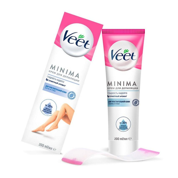 Veet Крем для депиляции для чувствительной кожи," Minima", 200 мл ...