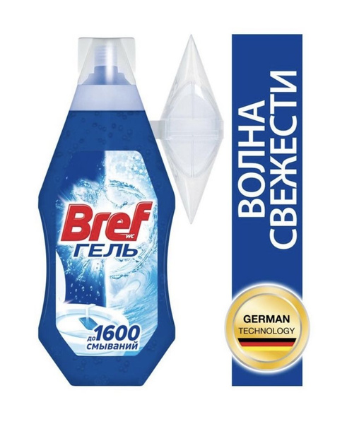 Блок для унитаза Bref Гель "Волна свежести", 360мл купить на OZON по ...
