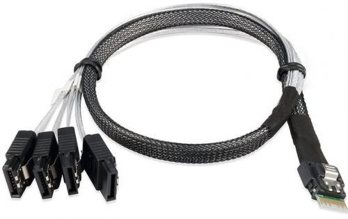 Кабель SAS Supermicro CBL-SAST-1275-100 MINI SAS HD x4 (STR) to ...