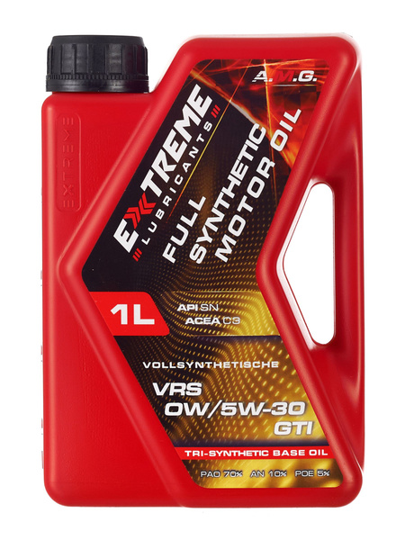 Масло моторное EXTREME LUBRICANTS 5W-30 Синтетическое - купить в ...