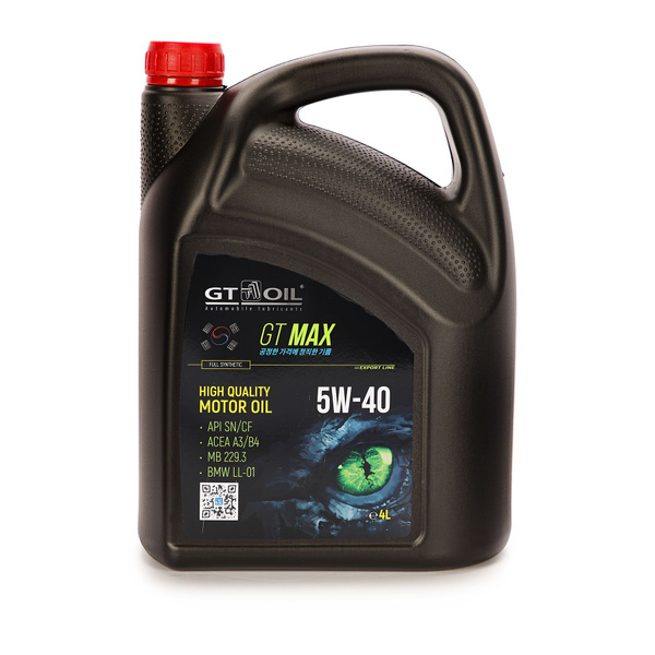 Моторное масло GT OIL 5W-40 Синтетическое - купить в интернет-магазине ...