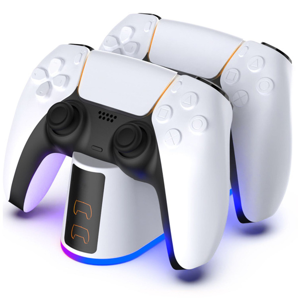 Зарядная станция для 2-х геймпадов Sony PlayStation 5 / DualSense док ...