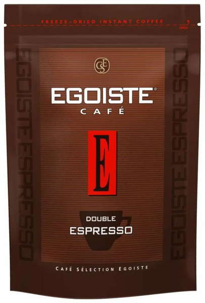 Эгоист кофе растворимый сублимированный, Egoiste Double Espresso, 70г ...