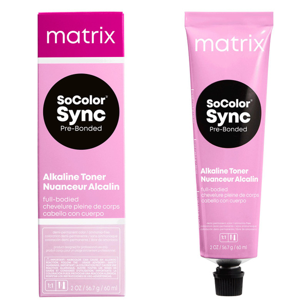 Matrix краска для волос SoColor Sync Pre-Bonded 6N темный блондин ...