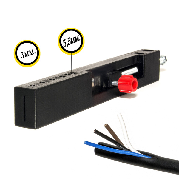 Стриппер инструмент продольной зачистки проводов и кабелей диаметром 3 ...