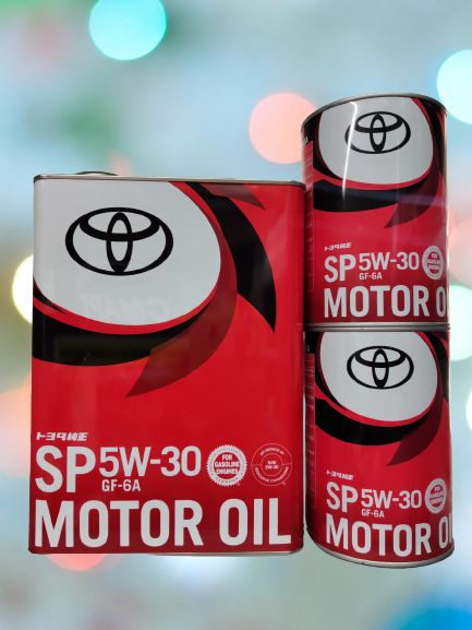 Масло моторное Toyota 5W-30 Синтетическое - купить в интернет-магазине ...