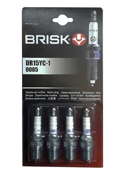 Комплект свечей зажигания BRISK DR15YC1_4 - купить по выгодным ценам в ...