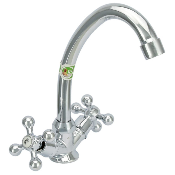 Смеситель JUGUNI x "Juguni" с гибкой подводкой, JGN0440, кран-букса ...