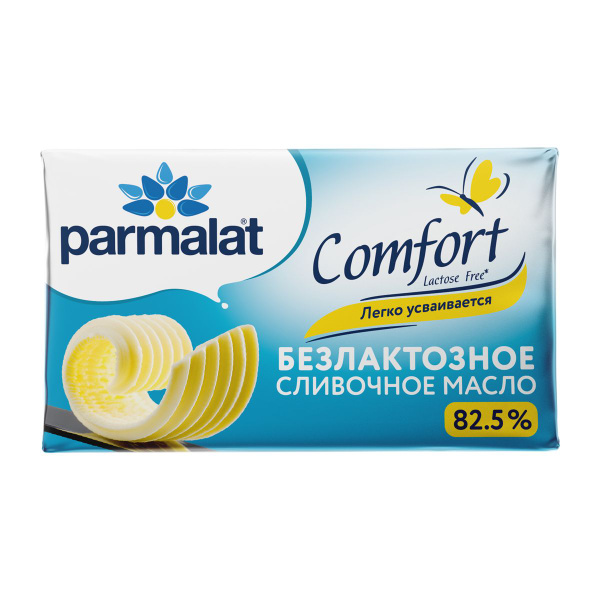 Масло сливочное безлактозное Parmalat Comfort, 82,5%, 150г - купить с ...
