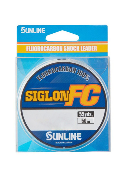 Флюорокарбоновая леска для рыбалки Sunline Siglon FC 2020 50m, 1 шт. по ...