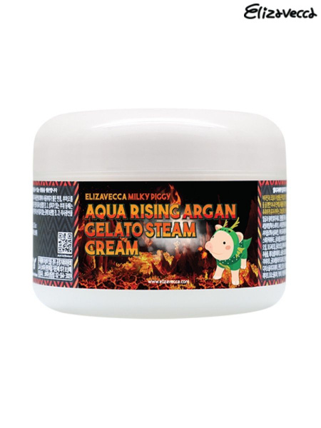 Elizavecca Увлажняющий паровой крем Milky Piggy Aqua Rising Argan ...