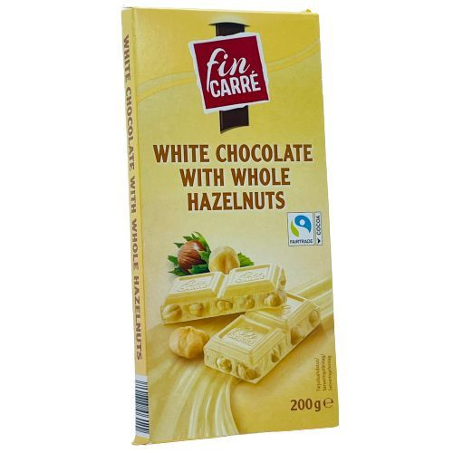 Fin Carre Белый шоколад с цельным фундуком Fin Carre из Финляндии, 200 ...