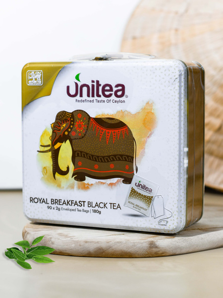 Чай черный цейлонский 90 пак UNITEA Шри-Ланка 10/24 год - купить с ...