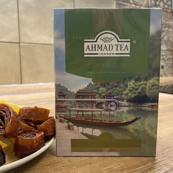 Чай зеленый классический листовой GREEN TEA/Зеленый чай, AHMAD TEA ...