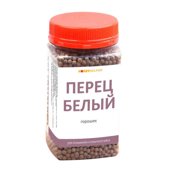 Перец белый горошком HOBBYHELPER 230г - купить с доставкой по выгодным ...