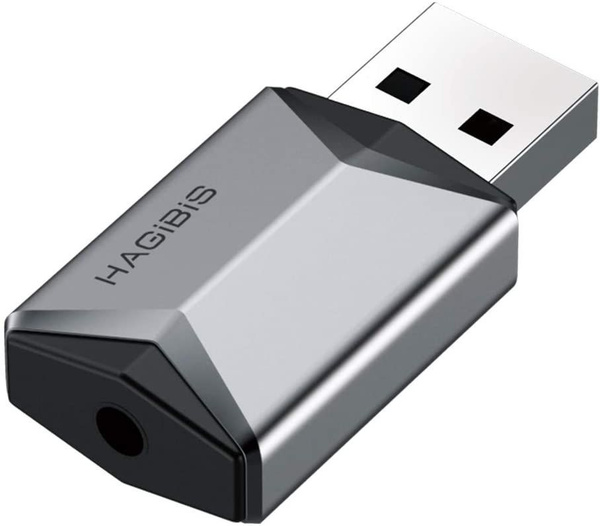 USB-адаптер для внешней звуковой карты 2 в 1 USB to 3.5mm AUX TRRS ...
