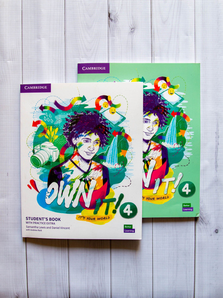 Own It! Level 4. Комплект. Student's Book With Practice Extra, Workbook ...