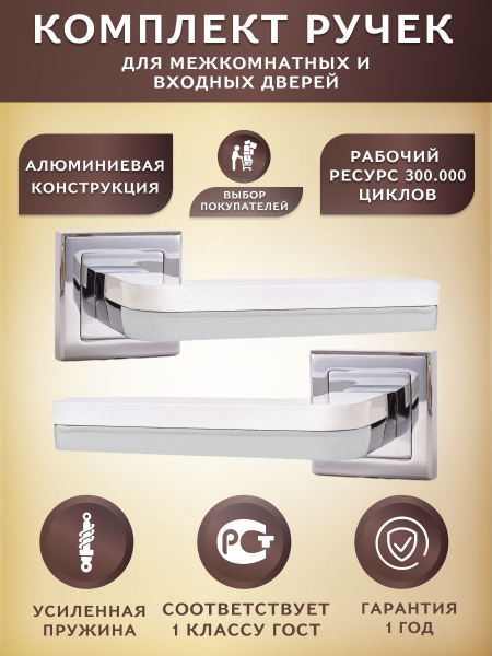 Ручка для двери межкомнатной и входной - купить по низкой цене в ...