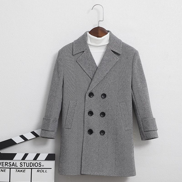 Пальто Massimo Dutti, Еврозима, размер 100, цвет пепел, Лавсан, Капрон ...