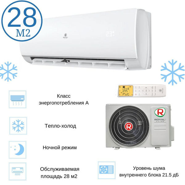 Сплит-система ROYAL CLIMA PANDORA RC-PD28HN - купить по доступным ценам ...
