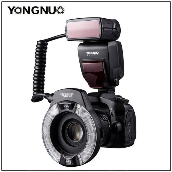 Кольцевая вспышка YN Macro Flash 14EX II для Canon - купить с доставкой ...