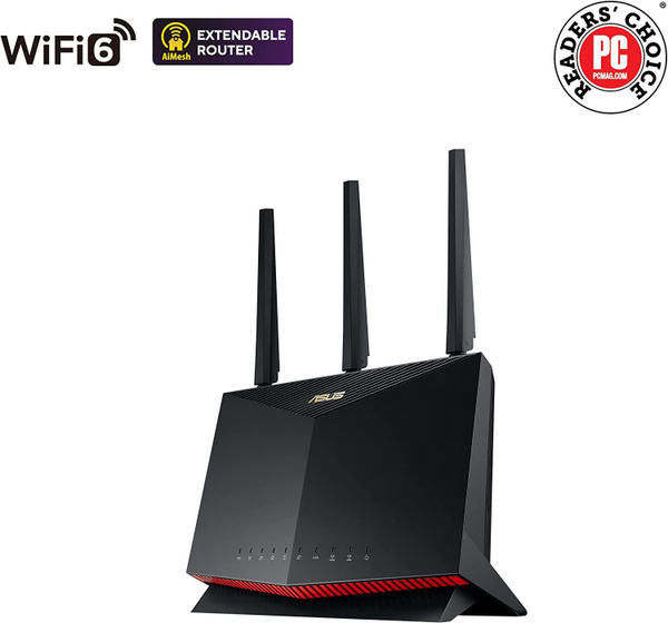 Роутер ASUS RT-AX86U Pro(SALE), черный купить по низкой цене с ...