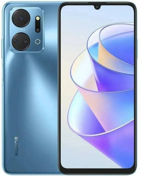 Смартфон Honor X7a 4/128Gb Blue - купить по выгодной цене в интернет ...