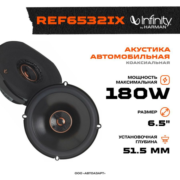 Акустика Infinity REF 6532IX - купить по выгодной цене в интернет ...