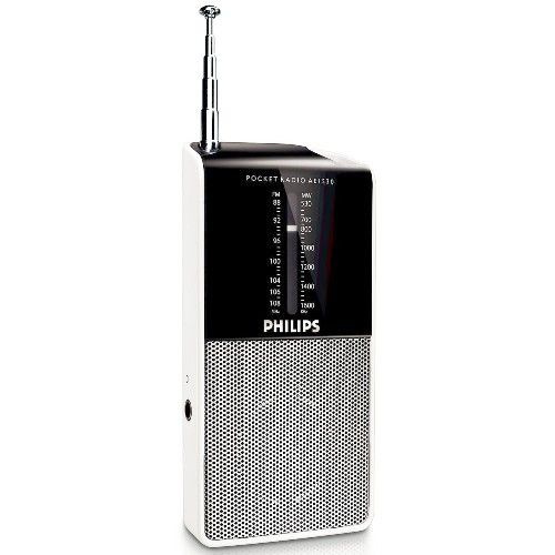 Радиоприемник Philips AE1530/00, карманный, FM, AM, питание 2 элемента ...