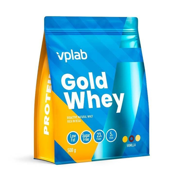 VPlab Протеин Gold Whey 500 гр. (ваниль) - купить с доставкой по ...