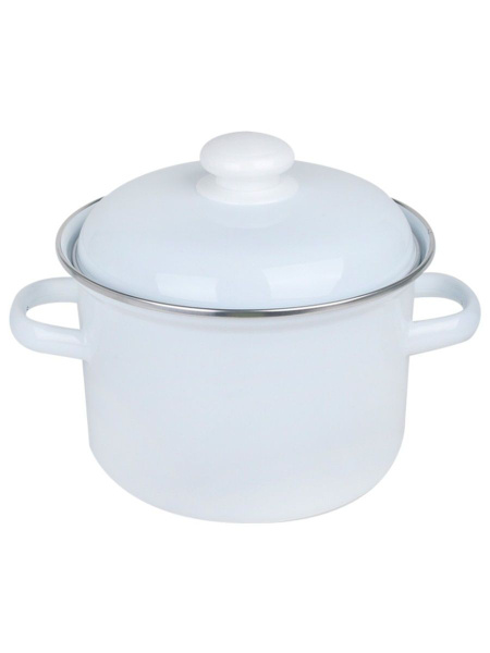 Кастрюля Лысьва, Эмалированная сталь, 3 л - купить по выгодной цене в ...