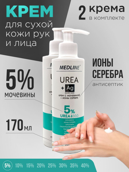 MEDLINE крем с мочевиной 5% - купить с доставкой по выгодным ценам в ...