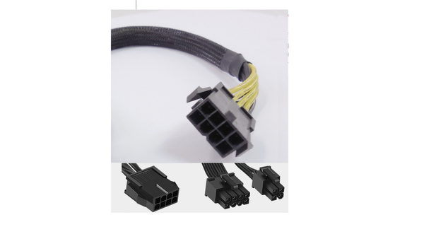 Кабель Переходник CPU 8pin - 12Pin (8+4)Pin удлинитель питания ...