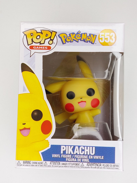 Фигурка Пикачу радостный Pikachu из сериала Покемон 553 - купить с ...