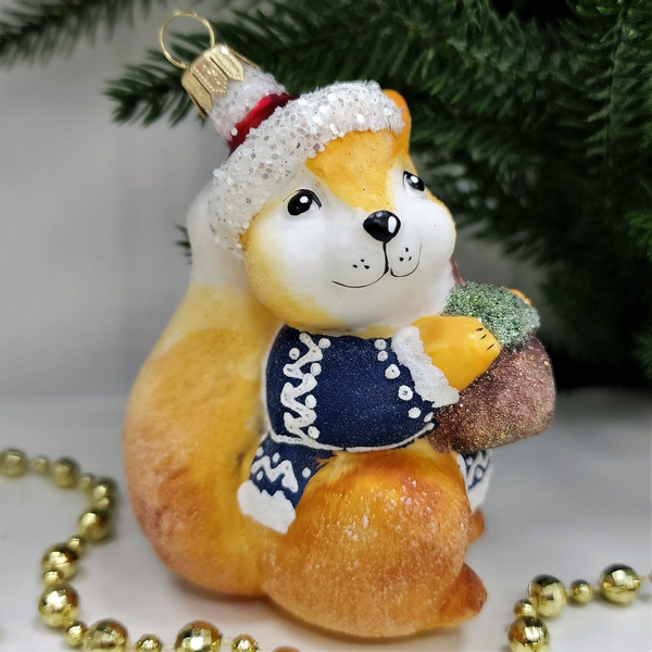 Ёлочная игрушка Irena-Co, Стекло - купить в интернет-магазине OZON с ...