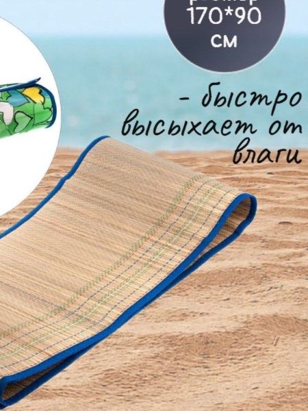 Коврик для пикника коврик пляжный1, 170х90 см купить по низкой цене в ...