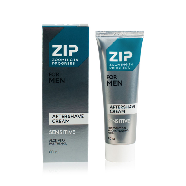 ZIP Zooming in progress Крем после бритья "Sensitive" 80 мл - купить с ...