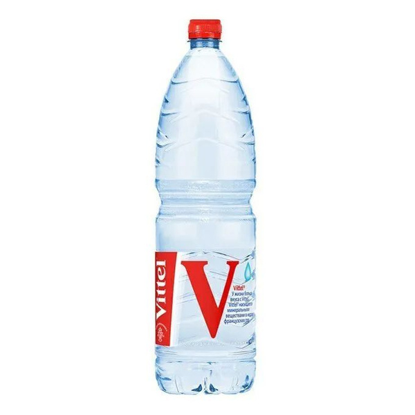 Вода минеральная питьевая Vittel (Виттель) 15 шт по 1л - купить с ...