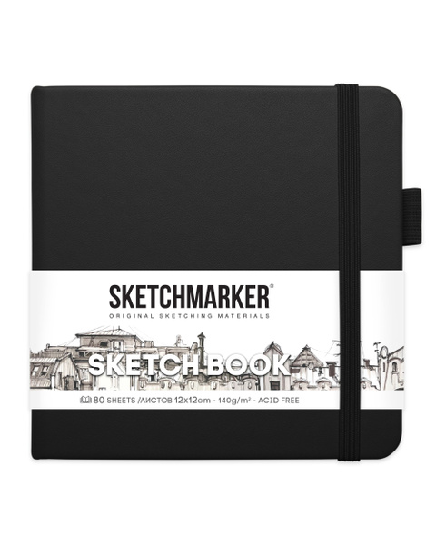 Sketchmarker Скетчбук, листов: 80 - купить с доставкой по выгодным ...