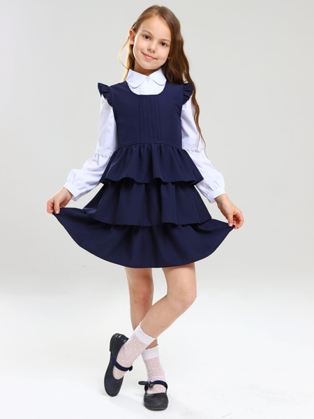 Сарафан школьный для девочки; Школьная форма для девочки; Школьное ...